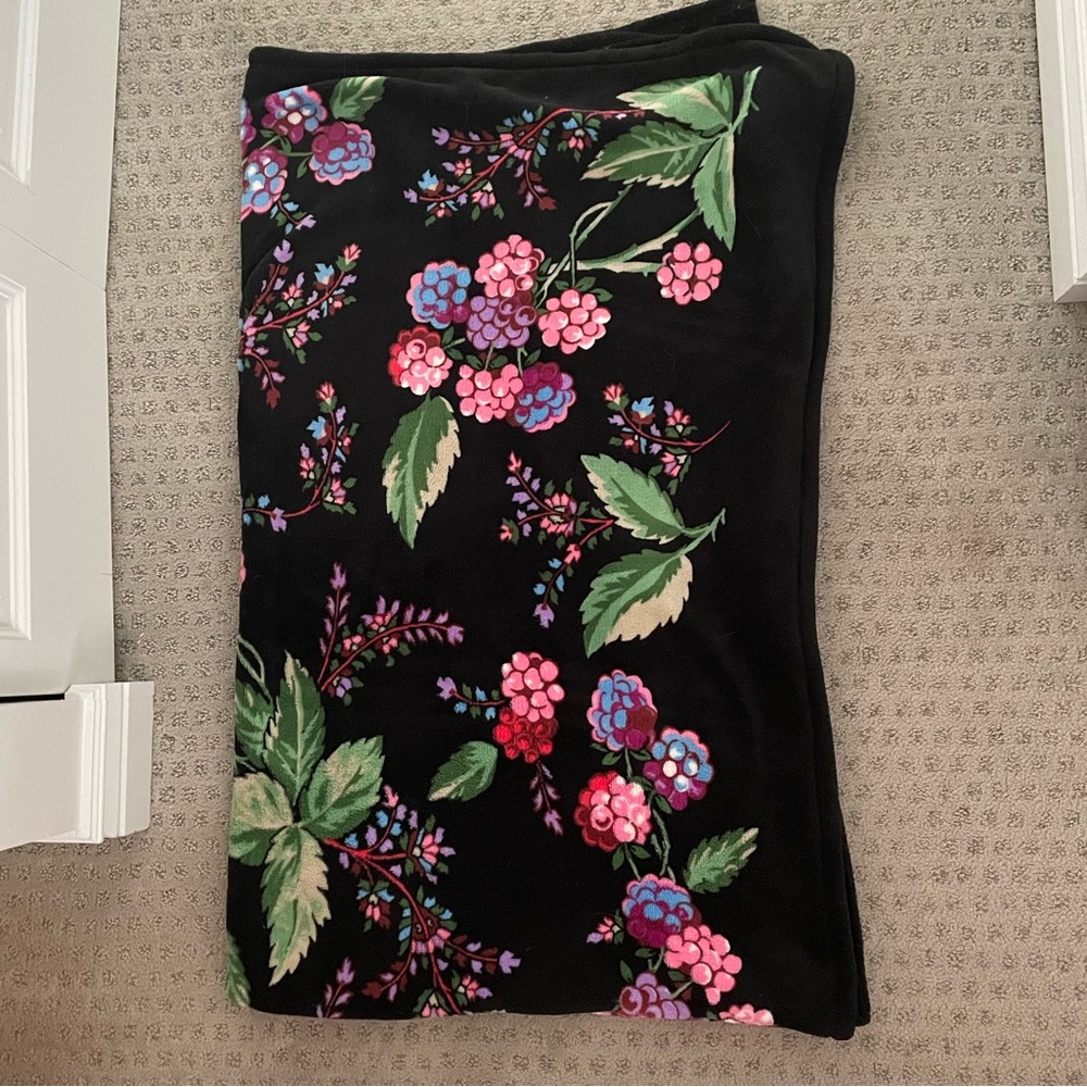 Vera Bradley Fleece Throw Blanket